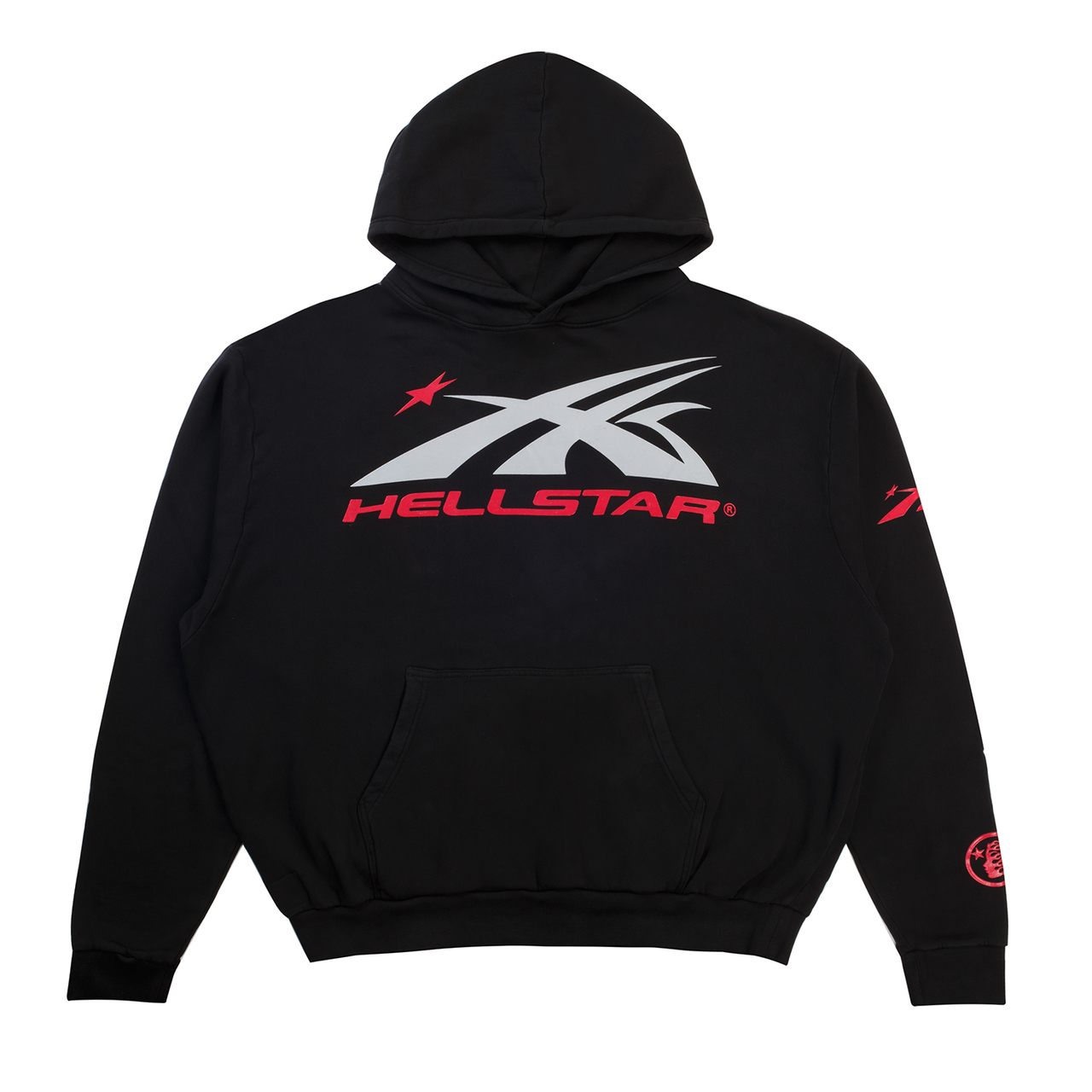 Hellstar Sports Gel Logo Sweatshirt Black