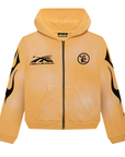 Hellstar Sports Zip-Up Sweatshirt Yellow