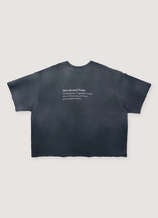 Eifles Heroin(e) Tee Vintage Navy alternate view - Shop at Pieces Los Angeles