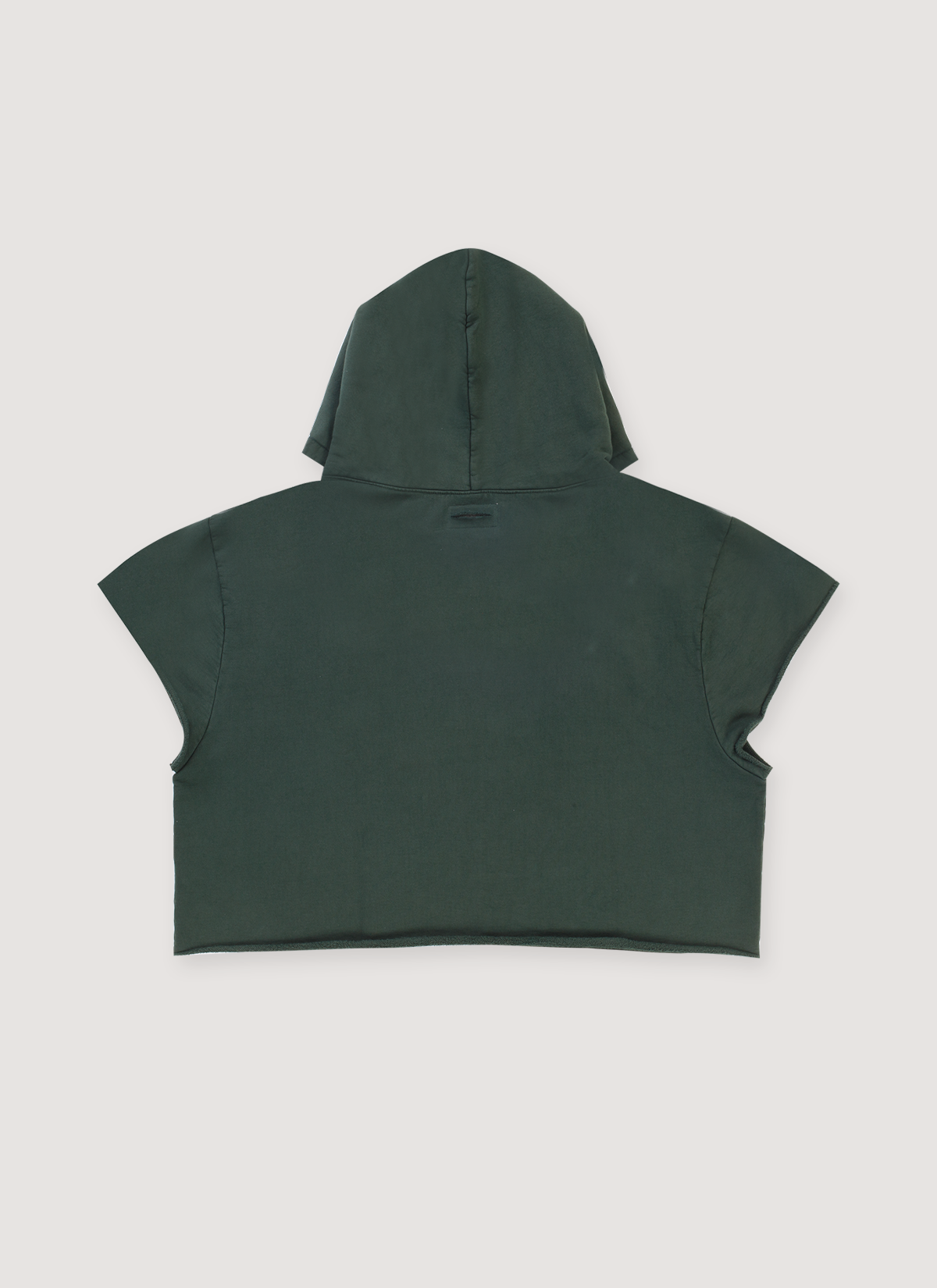 High Risk Cut Off Sweatshirt Green High Risk Cut Off Sweatshirt Green - Image 2 | Authenticated at Pieces Los Angeles