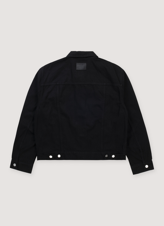 Helmut Lang Apex Trucker Jacket Rinsed Black