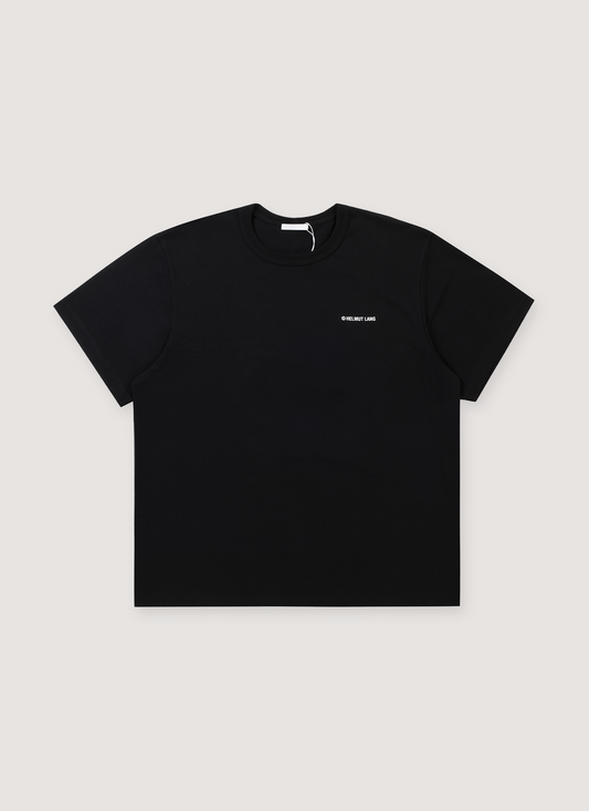 Helmut Lang Plastic Tee Black