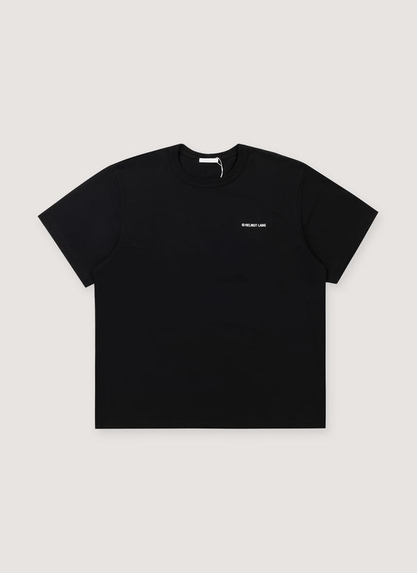 Helmut Lang Plastic Tee Black alternate view - Shop at Pieces Los Angeles