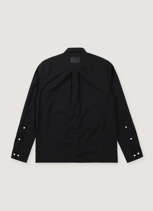 Helmut Lang Wool Classic Shirt Black