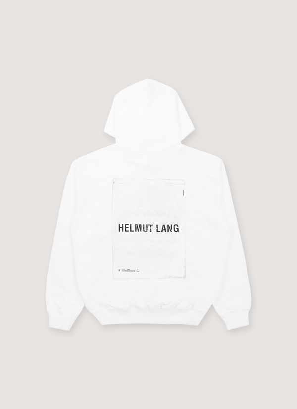 Helmut Lang Plastic Sweatshirt White alternate view - Shop at Pieces Los Angeles