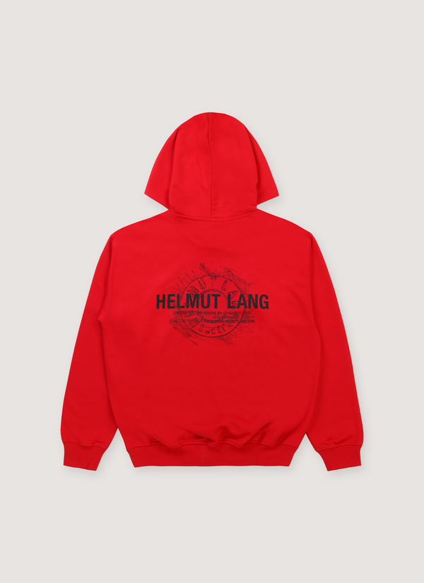 Helmut Lang Sketch Sweatshirt Deep Red alternate view - Shop at Pieces Los Angeles