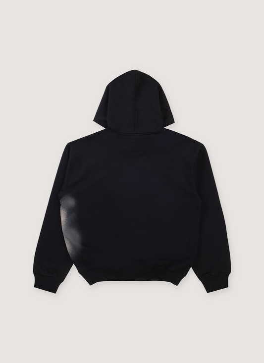 Helmut Lang Spray Relaxed Sweatshirt Black