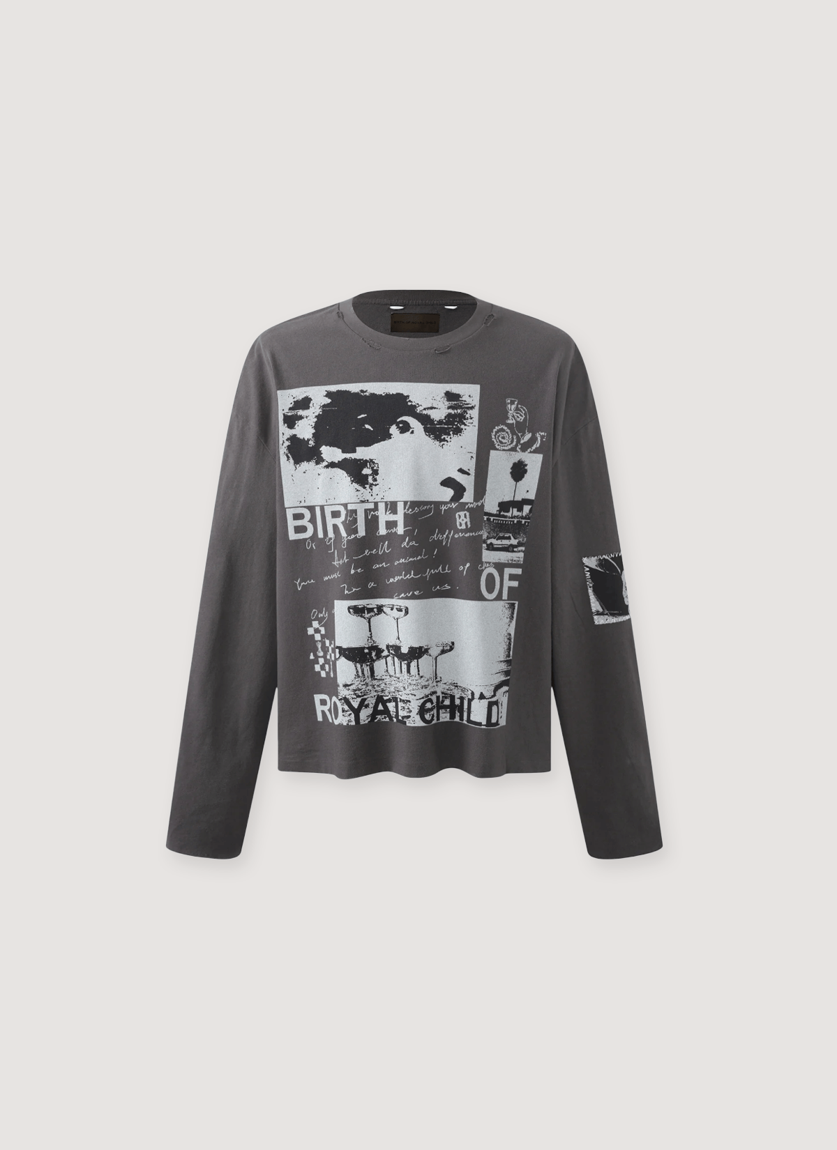 Birth of Royal Child 90s Hollywood Longsleeve Birth of Royal Child 90s Hollywood Longsleeve - Image 1 | Authenticated at Pieces Los Angeles
