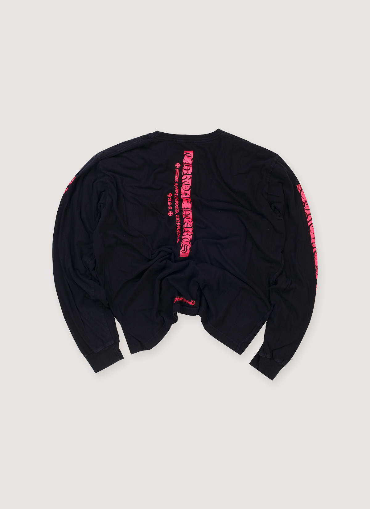 Chrome Hearts Made in Hollywood Longsleeve Black Pink (Pre-Owned) Chrome Hearts Made in Hollywood Longsleeve Black Pink (Pre-Owned) - Image 2 | Authenticated at Pieces Los Angeles