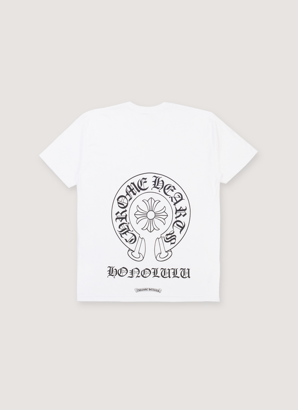 Chrome Hearts Honolulu Horseshoe White alternate view - Shop at Pieces Los Angeles