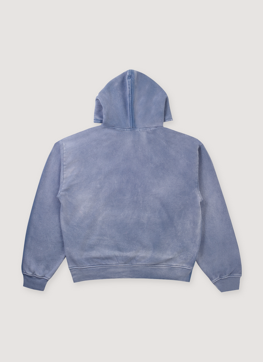 Logo Sweatshirt Faded Baby Blue