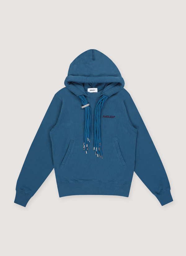Ambush Multi Drawstring Sweatshirt Blue Multi Drawstring Sweatshirt Blue - Authenticated Sweatshirts | Pieces Los Angeles
