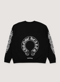 Chrome Hearts Horseshoe Crewneck Black Chrome Hearts Horseshoe Crewneck Black - Image 2 | Authenticated at Pieces Los Angeles