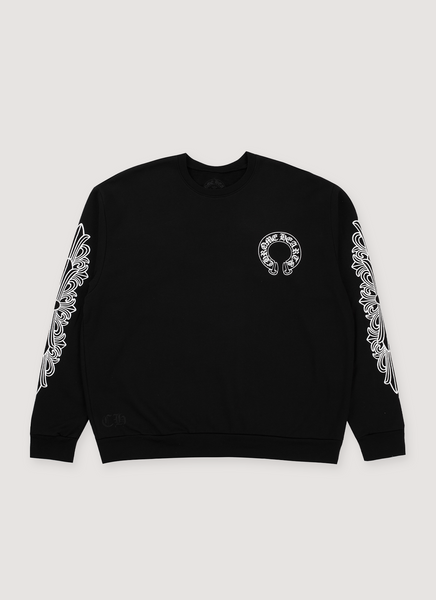 Chrome Hearts Horseshoe Crewneck Black – PIECES