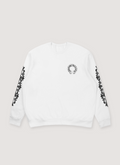 Chrome Hearts Horseshoe Crewneck White Chrome Hearts Horseshoe Crewneck White - Image 1 | Authenticated at Pieces Los Angeles