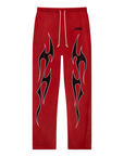 Hellstar Halloween Flame Sweatpants Red