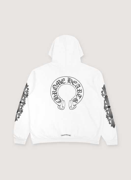 Chrome Hearts Horseshoe Sweatshirt White