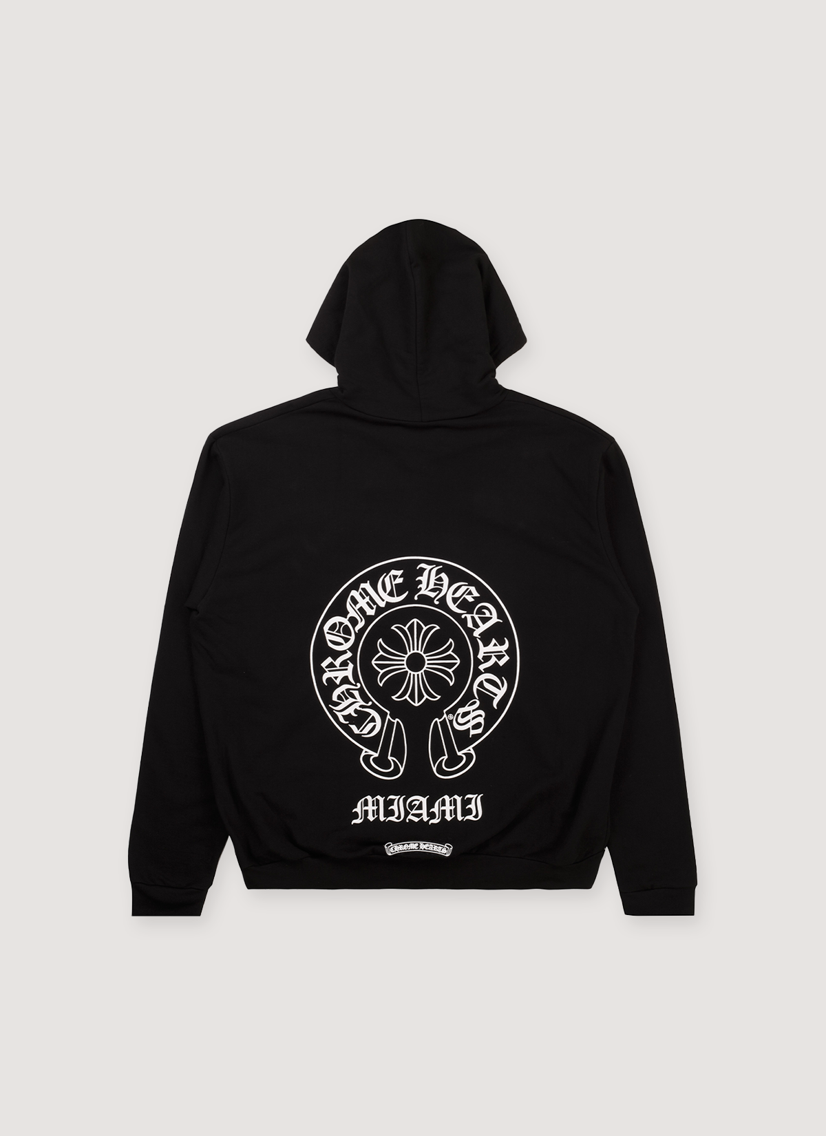 Chrome Hearts Miami Horseshoe Sweatshirt Black Chrome Hearts Miami Horseshoe Sweatshirt Black - Image 2 | Authenticated at Pieces Los Angeles