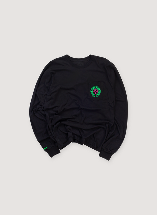 Horseshoe Miami Staff Longsleeve Black Green Pink (Pre-Owned)