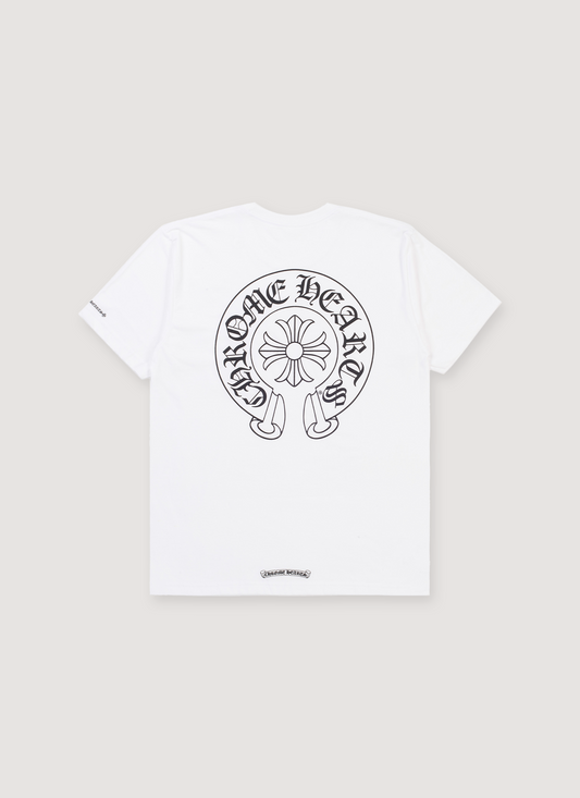 Chrome Hearts Horseshoe Tee White Black