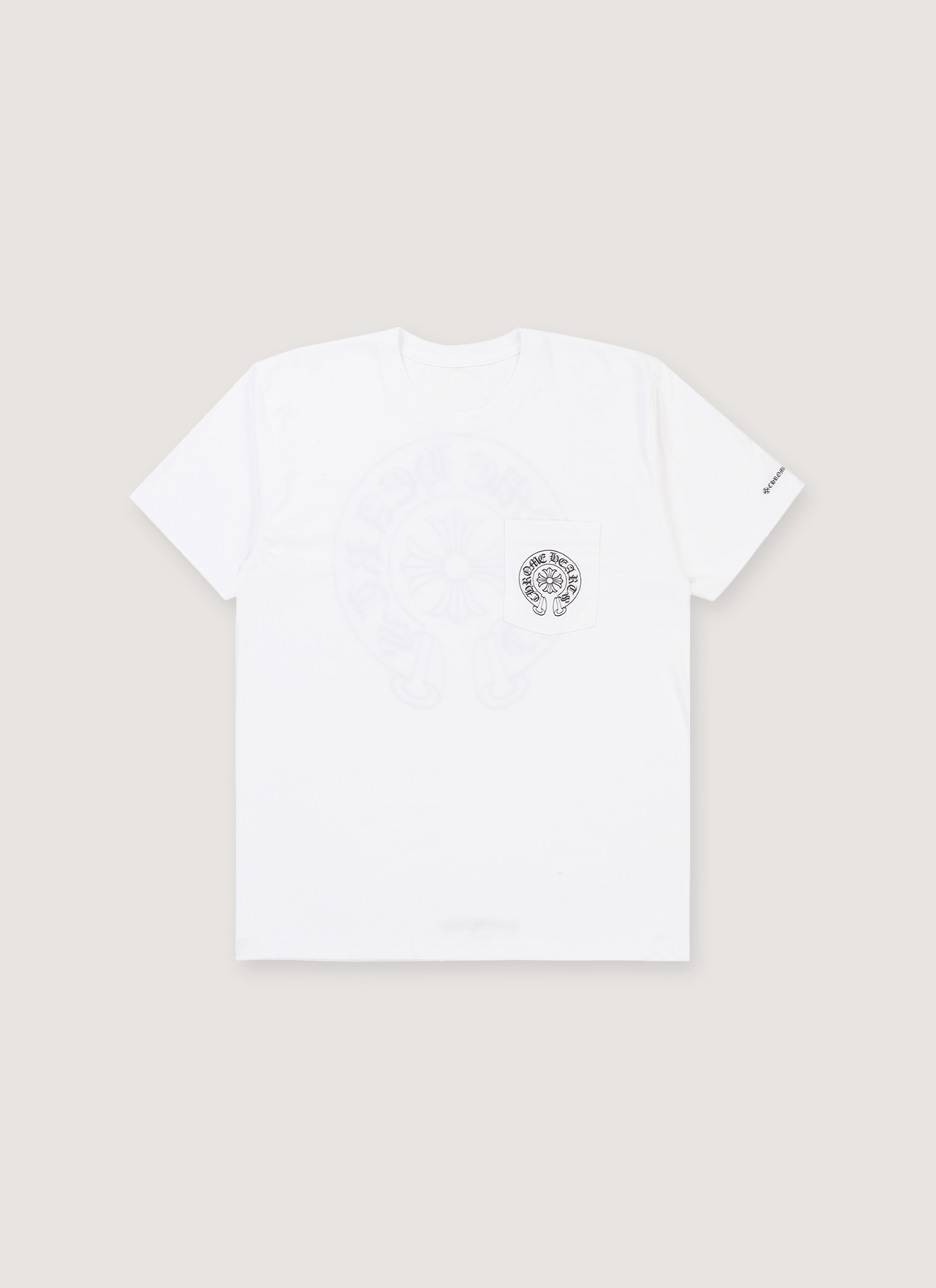 Chrome Hearts Horseshoe Tee White Black