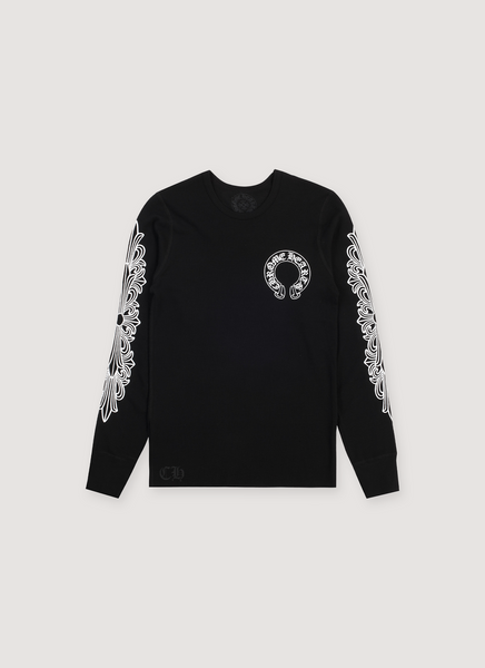 Chrome Hearts Horseshoe Thermal Long Sleeve Black Chrome Hearts Horseshoe Thermal Long Sleeve Black