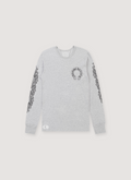 Chrome Hearts Horseshoe Thermal Heather Grey Chrome Hearts Horseshoe Thermal Heather Grey - Image 1 | Authenticated at Pieces Los Angeles