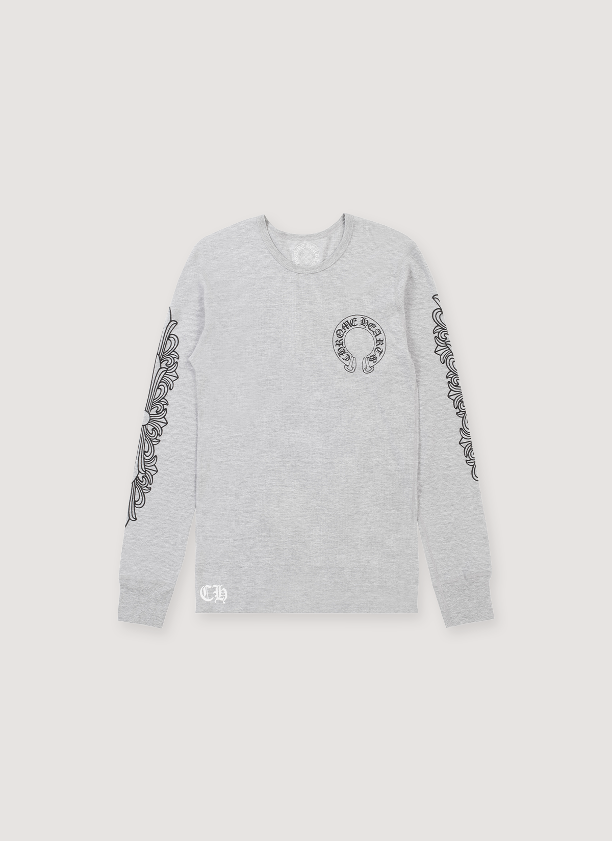 Chrome Hearts Horseshoe Thermal Heather Grey Chrome Hearts Horseshoe Thermal Heather Grey - Image 1 | Authenticated at Pieces Los Angeles