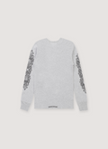 Chrome Hearts Horseshoe Thermal Heather Grey Chrome Hearts Horseshoe Thermal Heather Grey - Image 2 | Authenticated at Pieces Los Angeles