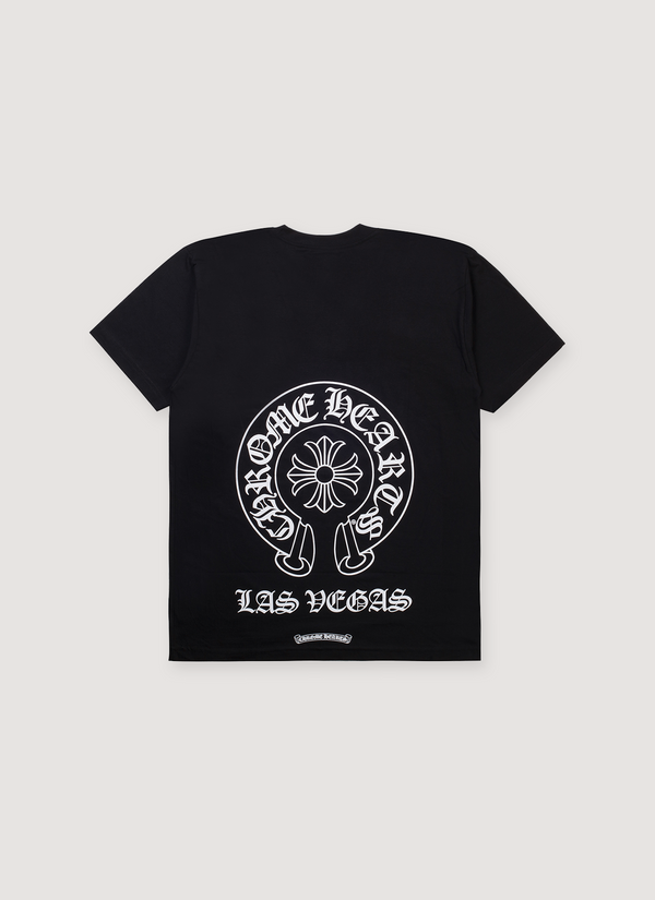 Chrome Hearts Vegas Horseshoe Tee Black alternate view - Shop at Pieces Los Angeles