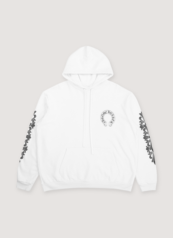 Chrome Hearts Horseshoe Sweatshirt White Horseshoe Sweatshirt White - Authenticated Sweatshirts | Pieces Los Angeles