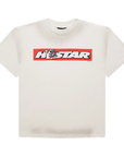 Hellstar Box Logo Tee White Red