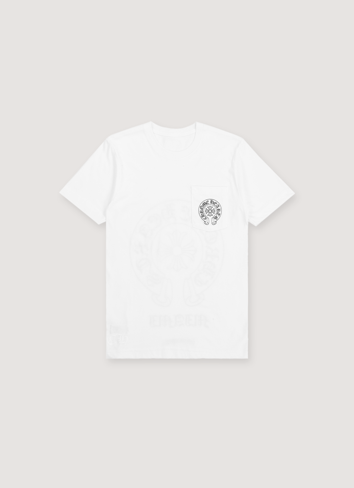Chrome Hearts Miami Horseshoe Tee White