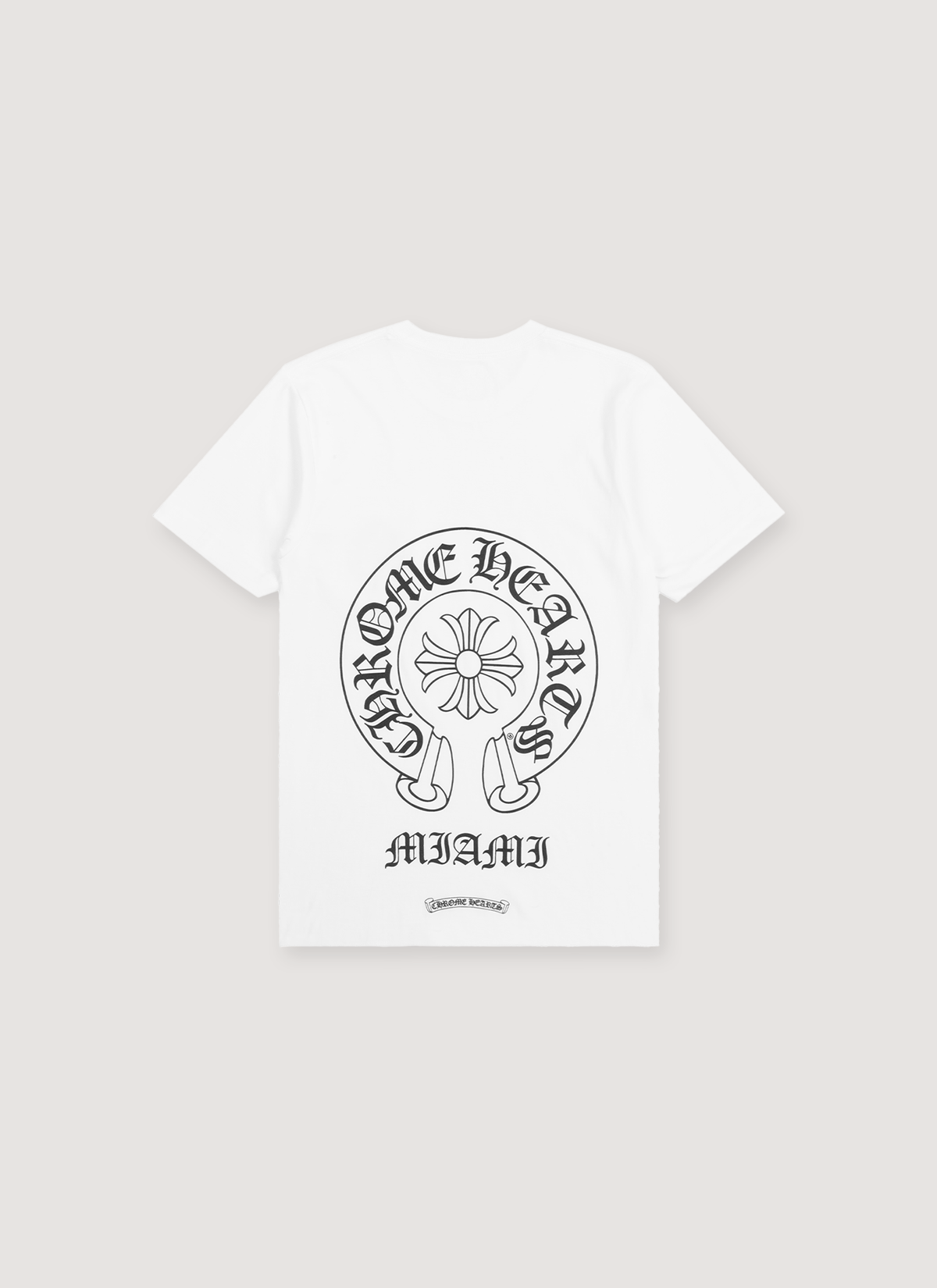 Chrome Hearts Miami Horseshoe Tee White