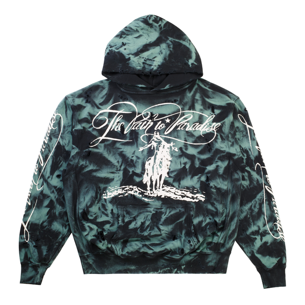 HELSTAR PATH TO PARADISE パーカー Hellstar Path 2 Paradise Marble Dye Sweatshirt Green – PIECES
