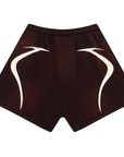 Hellstar Warm Up Shorts Brown