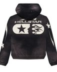 Hellstar Studios Zip Up Sweatshirt Black