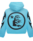 Hellstar Studios Zip Up Sweatshirt Teal