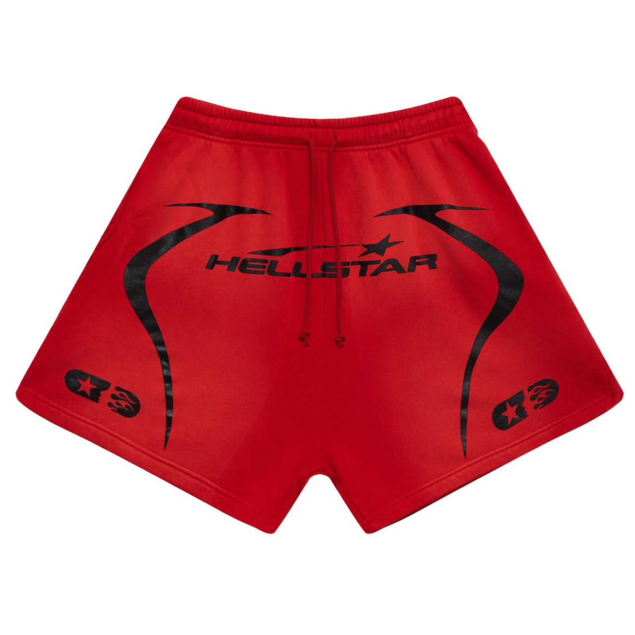 Hellstar Warm Up Shorts Red