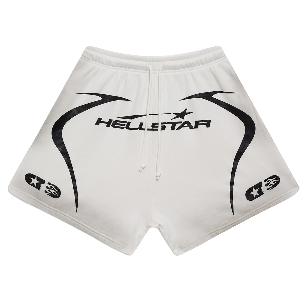 Hellstar Warm Up Shorts White