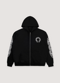 Chrome Hearts Horseshoe Zip Up Sweatshirt Black Chrome Hearts Horseshoe Zip Up Sweatshirt Black - Image 1 | Authenticated at Pieces Los Angeles