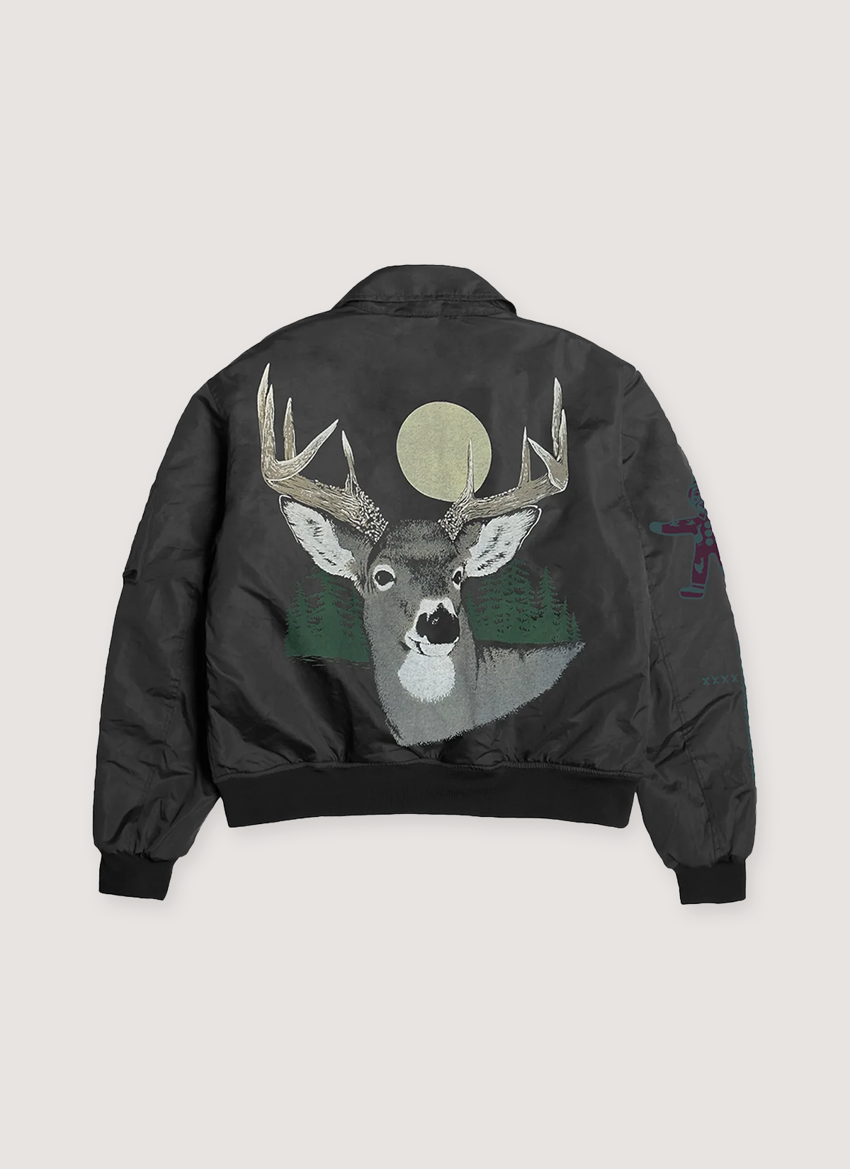 Basketcase Gallery Hunting Military Jacket Black
