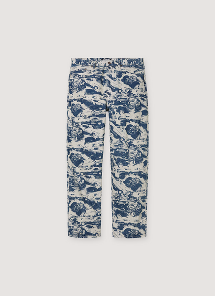 パンツ Supreme Hystric Glamour Cars Baggy Jean Supreme x Hysteric Glamour Cars Baggy Jeans Washed Blue – PIECES