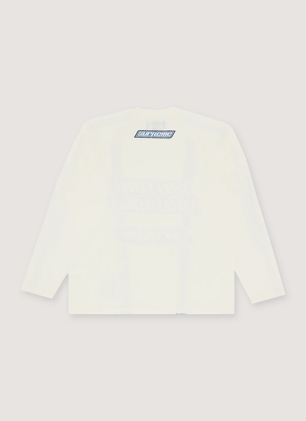 Supreme Hysteric Glamour Mesh Longsleeve White alternate view - Shop at Pieces Los Angeles