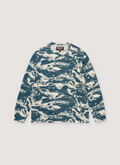 Supreme Hysteric Glamour Cars Thermal Longsleeve Teal Supreme Hysteric Glamour Cars Thermal Longsleeve Teal - Image 1 | Authenticated at Pieces Los Angeles