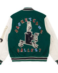 Basketcase Gallery Marionette Letterman Jacket Green