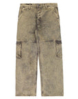 Pieces Steven Cargo Pants Washed Olive