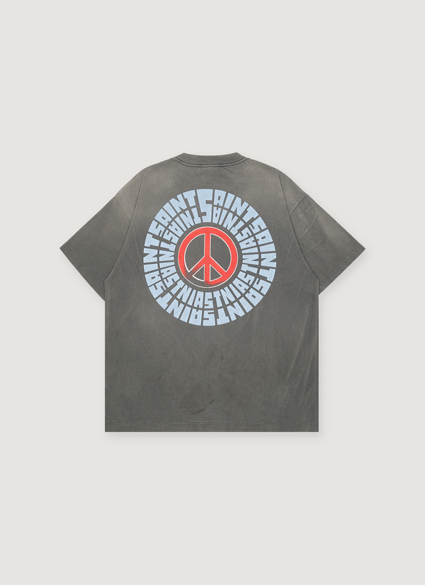 Saint Michael Ideology Tee Vintage Black alternate view - Shop at Pieces Los Angeles