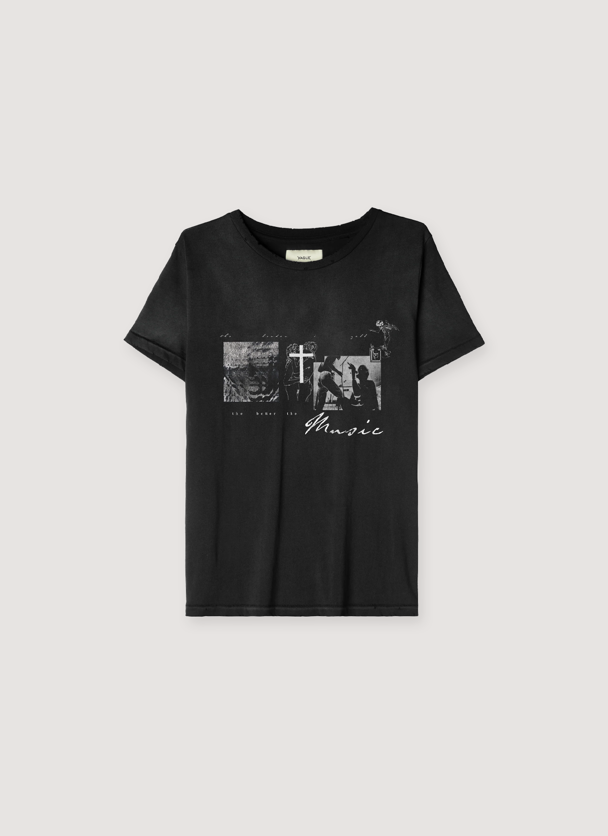 Vague Studios Idol Tee Sunbeat Black