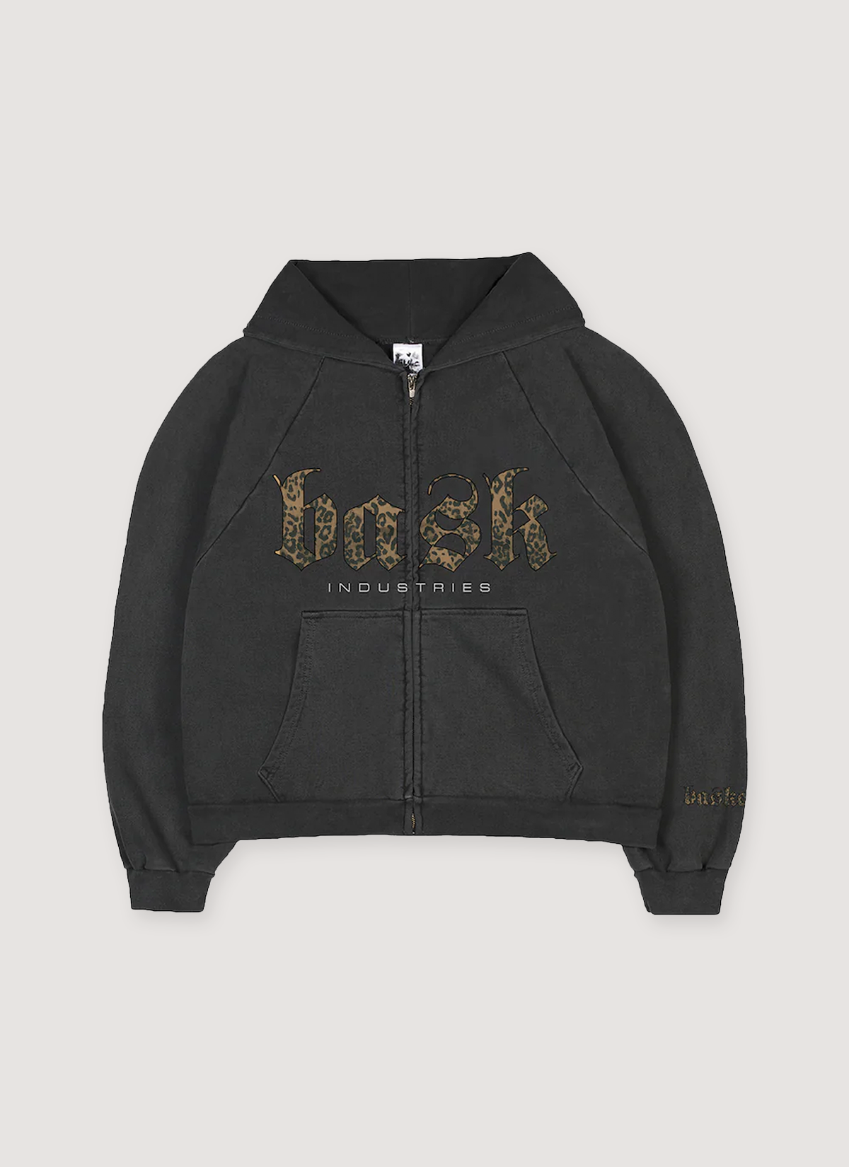 Basketcase Gallery Industries Zip Up Sweatshirt Black